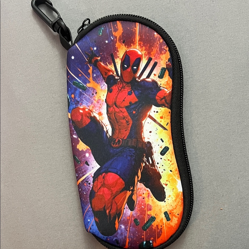 Marvel Deadpool glasses holder case pouch